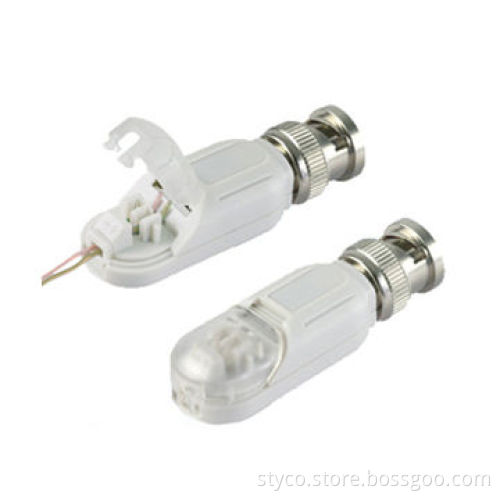 1CH Passive Video Balun, Built-in Surge Suppression, Tool-less Installation